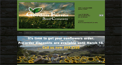 Desktop Screenshot of gfseedco.com